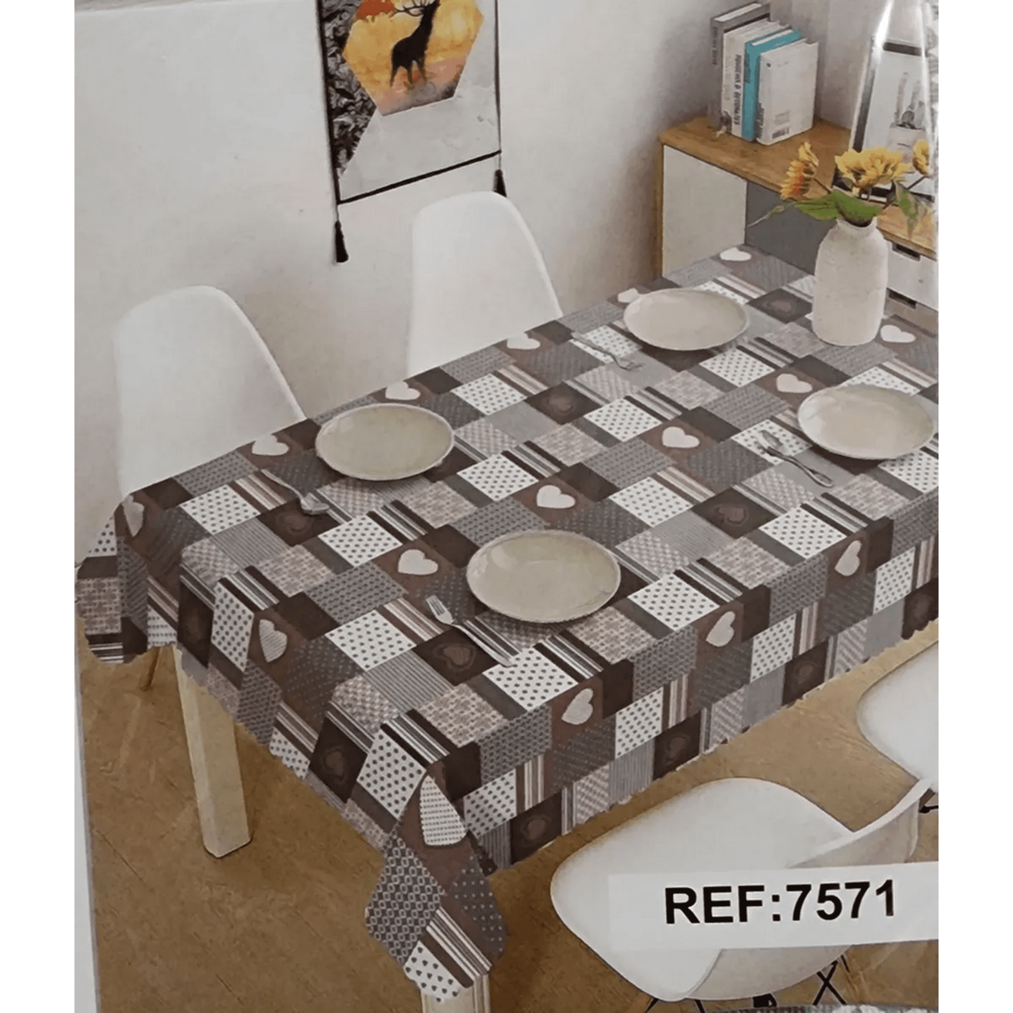 Genérico - Mantel Pvc Impermeable Fácil Limpieza