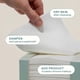 thumbnail image 2 of Toallas faciales Cliganic Clean XL desechables, 200 unidades, 2 of 8