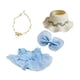 thumbnail image 2 of Conjunto De Ropa Para Muñecas De Niña, Tocado Con Lazo, Vestido De Tul, Decoración Para Muñecas De 5 A 7 Años, Estilo I De 8 A 10 Años, 2 of 3