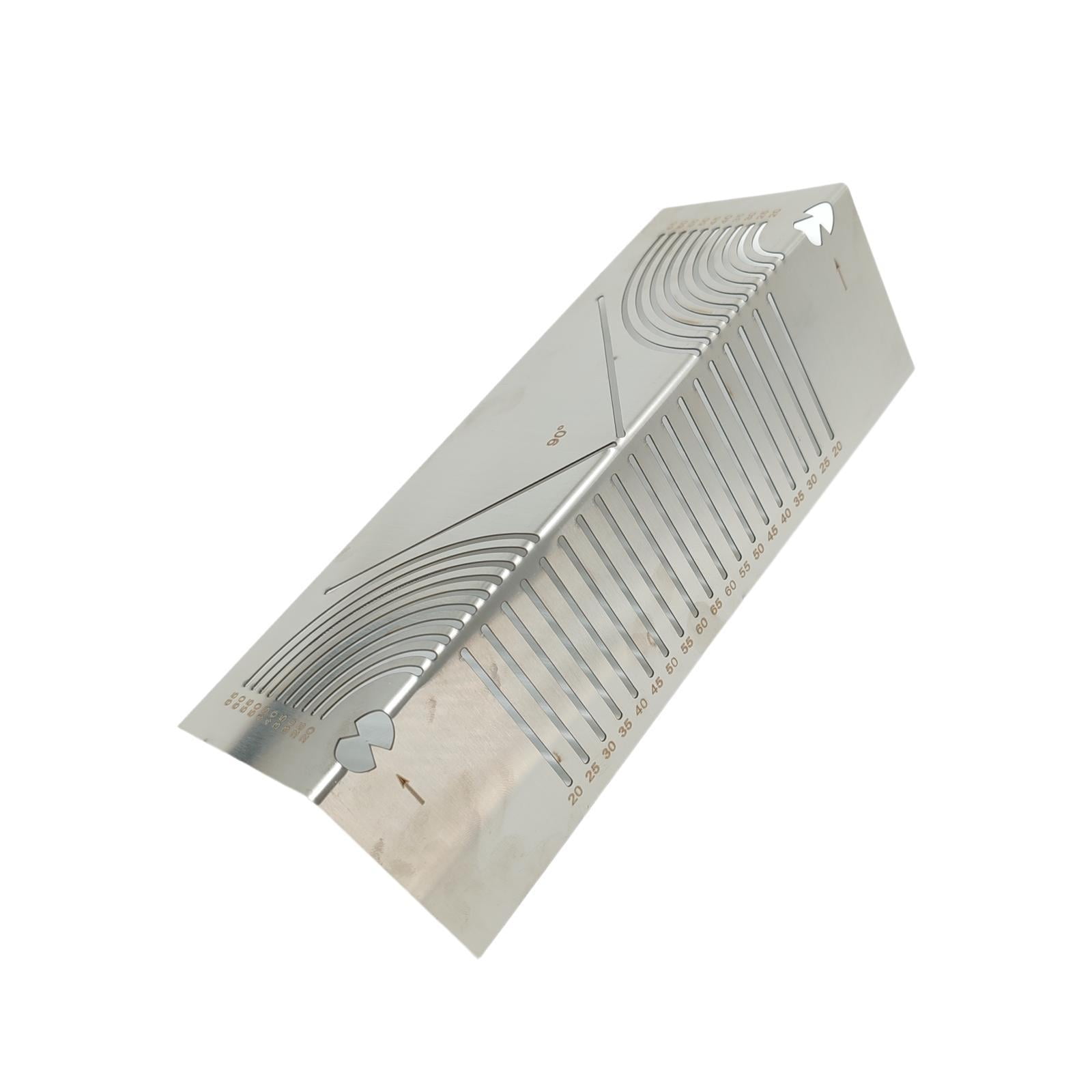 Magideal - Herramienta De Marcado De Arco De Ángulo Arco Lineal De Doble Propósito Scriber Multipropósito Multipropósito Resistente Resistente A La Herramienta D Grande