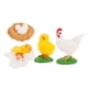 thumbnail image 5 of Juego De Figuras De Animales De Simulación De Juguete Para Ni?os, Proceso De Crecimiento, Juego De Gallo, 5 of 5