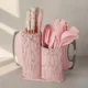 thumbnail image 4 of Set Utensilios De Cocina 25 Piezas Marmoleado Rosa Dorado, 4 of 6