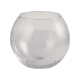 thumbnail image 1 of Pecera Vidrio Redondo Curvo Florero Macetero 250 ml 9x7x6 cm, 1 of 2