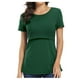 thumbnail image 1 of Polera Lactancia Maternidad Ana Manga Corta Verde verde L, 1 of 4