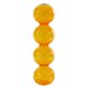 thumbnail image 4 of Florero De Cristal Moderno, Mesa Hidropónica, Terrario, Soporte Para Plantas, Contenedor, 4 Bolas, Amarillo, 4 of 5