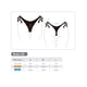 thumbnail image 3 of Bikini colales con amarras blanco Talla S, 3 of 3