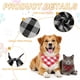 thumbnail image 3 of Uxcell Bandana para Perro, 20 x 13 in Pañuelo para Gato con Estampado de Cuadros de Búfalo, Accesorios de Pañuelo Triangular Ajustable, Lavable, (Blanco), para Mascotas Pequeñas, Medianas, Grandes, 3 of 7