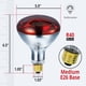 thumbnail image 4 of Heat Lamp BULBMASTER 250 W R40, lámparas de calor rojas para exteriores, paquete de 2, 4 of 7