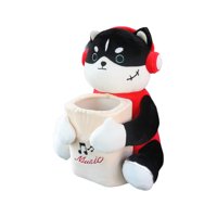 Ioensy - Caja De Pañuelos De Coche De Felpa Suave, Contenedor De Basura De Regalo Para Mesita De Noche, Oficina, Dormitorio, Estilo D