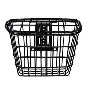 Ioensy - Cesta Para Bicicleta Manillar Delantero De Liberación Rápida Extraíble Para Hombre, Niño, Mujer, Niña, Negro