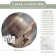thumbnail image 2 of El gigante de hierro-theme Fitted Round Tablecloths Elastic Edged Table Covers Waterproof Table Cloth for Kitchen Holiday Party Tables Decor 150cm, 2 of 6