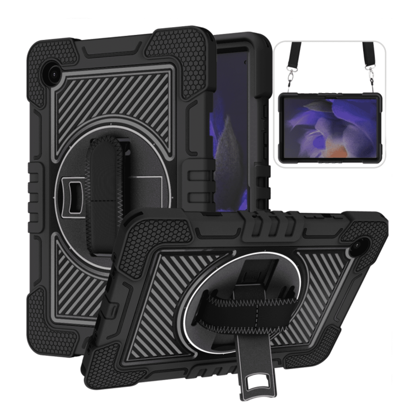 Joigo - Funda Armadura Antigolpe 360 Para Tablet Samsung A11 Plus