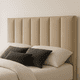 thumbnail image 3 of Respaldo De Cama 2 Plazas Beige Turin, 3 of 3
