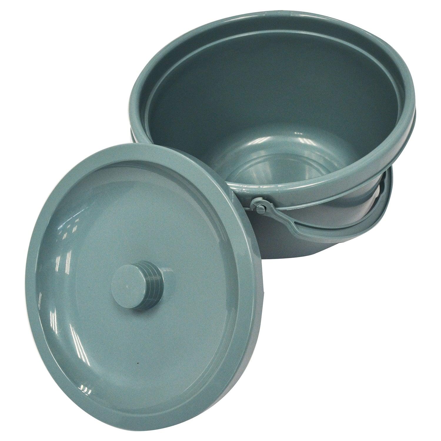 Glomed - Balde De Repuesto Con Tapa Para Baño Portátil Wc