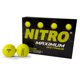 thumbnail image 1 of Pelotas de Golf Nitro 12PK Núcleo de Titanio 85 de Compresión Amarillas, 1 of 1