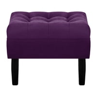 Bodevir - Pouf Wood 1C Felpa 00 Morado