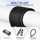 thumbnail image 3 of Cables XLR Heams Professional, paquete de 6 unidades, 7,6 m, trenzados sin ruido, 3 of 7