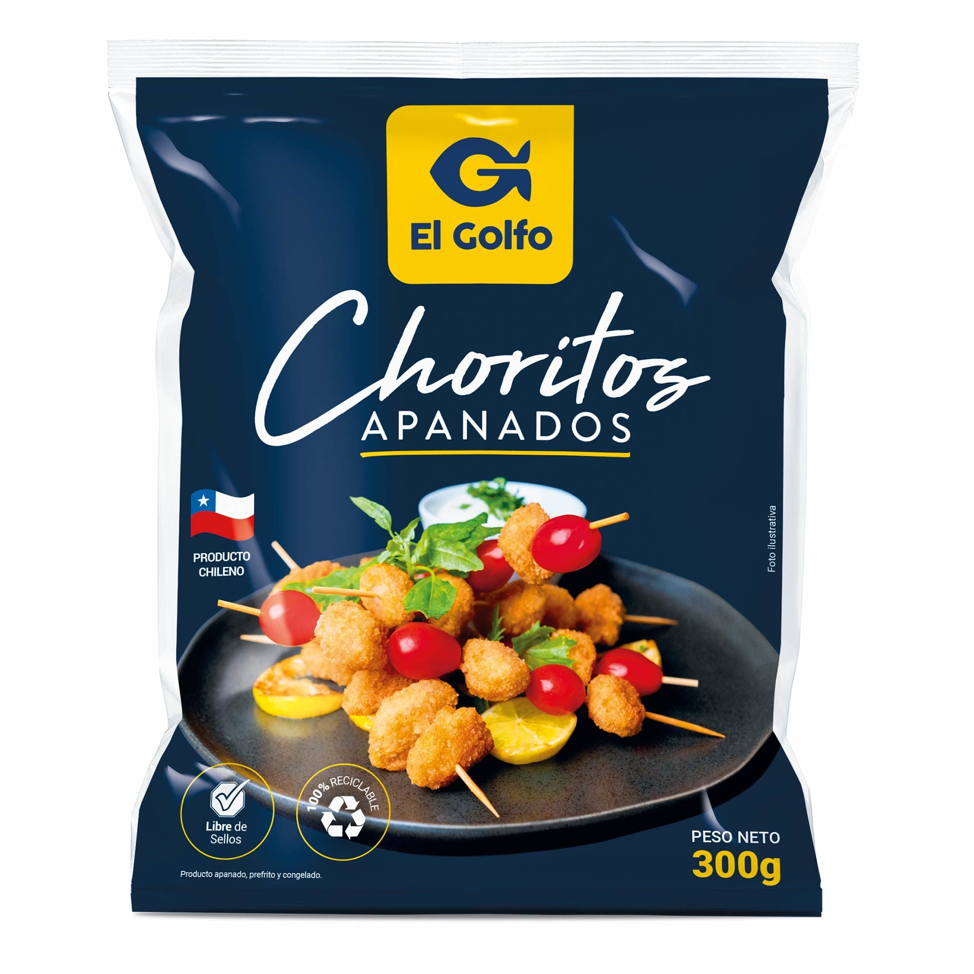 Choritos Apanados 300 g El Golfo