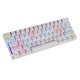 thumbnail image 5 of Teclado Mecánico 61 Key ABS Plasic Classic Durable Para Computadora Portátil White Red Shaft, 5 of 5