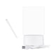 thumbnail image 4 of Pizarra De Borrado De Secado De Acrílico Con Tablero De Notas Luminoso USB Para Cafe Home Office Vertical, 4 of 5