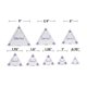 thumbnail image 2 of Plantilla de Corte The Quilted Bear – Set de 8 piezas de acrílico transparente (2‑7,5 cm), 2 of 9