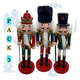 thumbnail image 1 of Pack 3 Muñecos Cascanueces 26cm Decoración Surtido Navidad 2025, 1 of 3