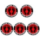 thumbnail image 1 of 5pcs / Set Calcomanías De Piso De Distancia Social Etiqueta 6 Pies Aviso De Se?al De Piso B, 1 of 5