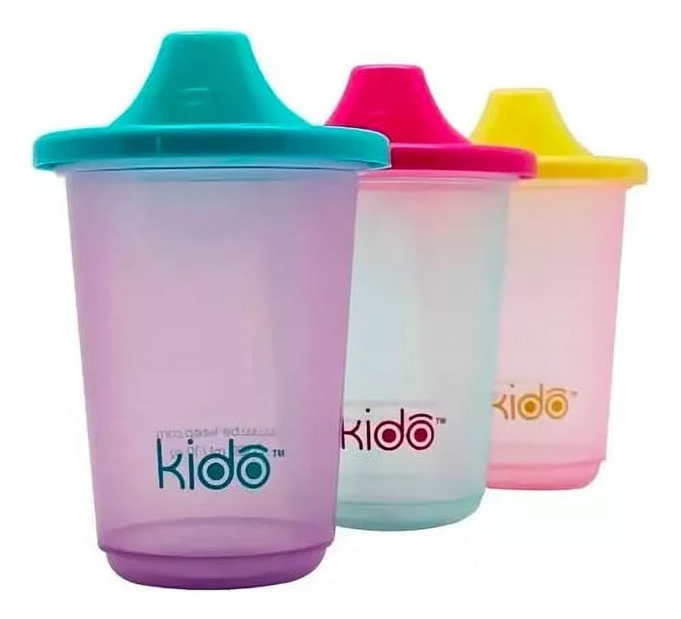 Disparo - Set 3 Vasos Termos Para Tomar Jugo Keep Kido Rosado
