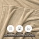 thumbnail image 3 of Blanket Utopia Bedding, forro polar camel, tamaño queen, 230 x 230 cm, 3 of 7