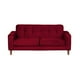 thumbnail image 1 of Sofa Salerno 2C Tela Velvet Burdeo, 1 of 4