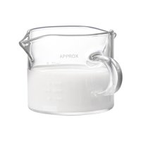 Bothyi - Taza Medidora De Vidrio, Boquillas Dobles, Taza De Café Expreso, Para Vino, Café, Bar, 75Ml