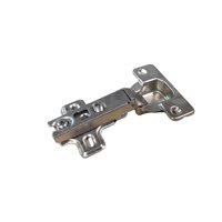 Genérico - Bisagra Cierre Suave 35 Mm Sin Tornillos Pack 10 Unidades Recta