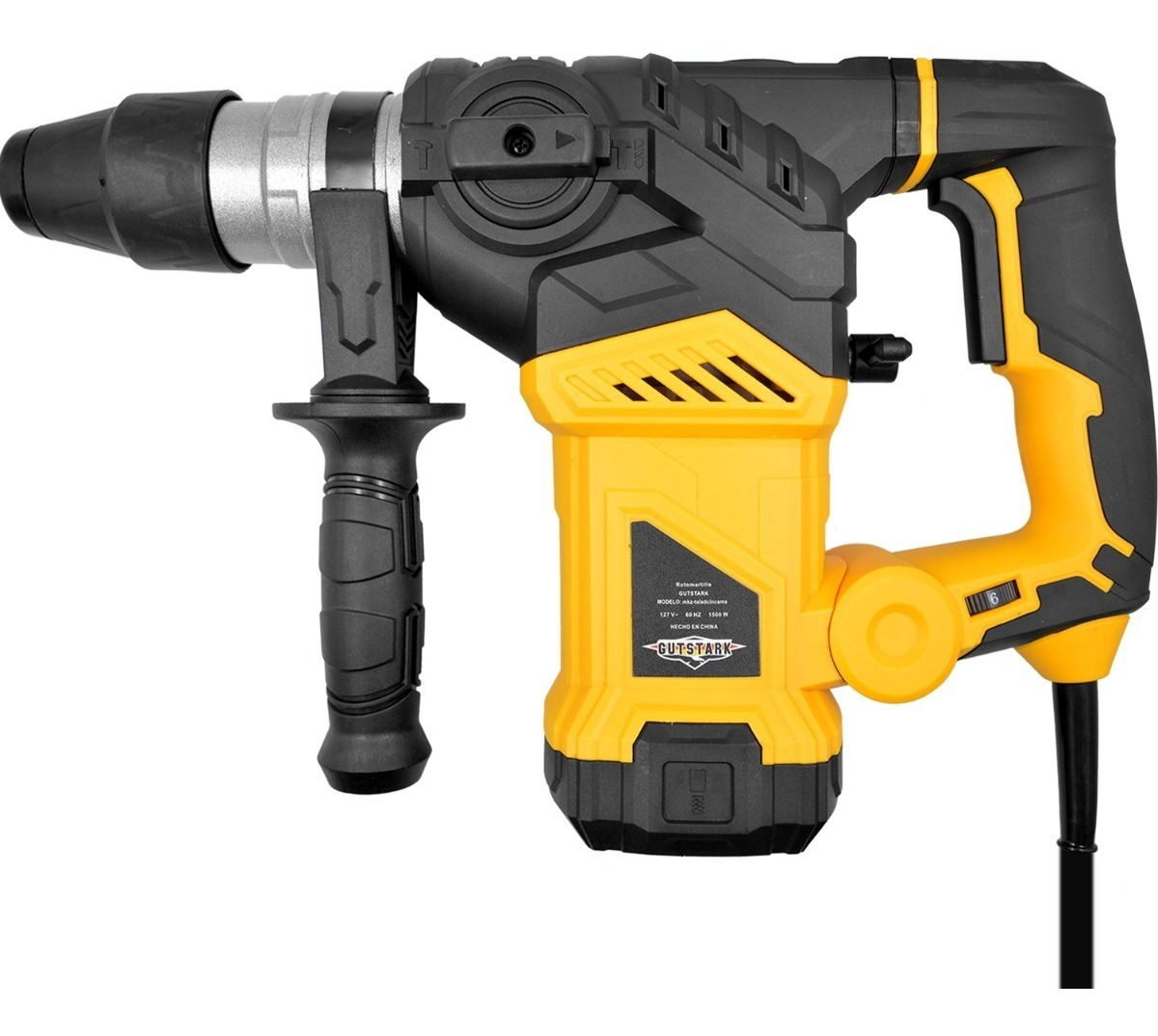 Gutstark - Rotomartillo Taladro Cincelador 4500 Bpm 1500W + Brocas