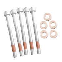 Magideal - Juego De 5 Pernos Y Arandelas De Inyector 0039904012, Repuesto De Piezas De Reparación, Accesorios De Coche Fáciles De Instalar 0009902907 A0049902812