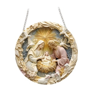 Bothyi - Adorno De Escena Natividad Adorno Navideño Natividad Para Festivales Fiesta De Navidad