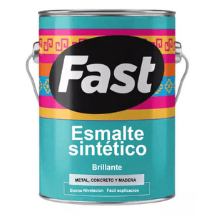Esmalte Sintetico Fast Brillante Negro 900 Ml