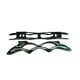 thumbnail image 1 of 2 Piezas Marco para Patines en Línea Accesorios para Patines con Diseño Aerodinámico Fabricado en Aleación Resistente Compatible con Zapatos de Patinaje de Velocidad Adecuado para para 4x90, 1 of 5