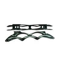 Magideal - 2 Piezas Marco Para Patines En Línea Accesorios Para Patines Con Diseño Aerodinámico Fabricado En Aleación Resistente Compatible Con Zapatos De Patinaje De Velocidad Adecuado Para Para 4X90