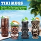 thumbnail image 3 of Set de 8 vasos tiki de cerámica LINALL para cócteles, 3 of 6