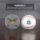 thumbnail image 2 of Abridor de botellas Buffalo Bottle Craft New York M, piel de béisbol, 2 of 6