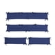 thumbnail image 3 of Almohadillas Protectoras Para Cuna, Accesorio Para Guardería, Protector De Cuna Suave Y Transpirable, Color Azul, 4 Uds., 3 of 5