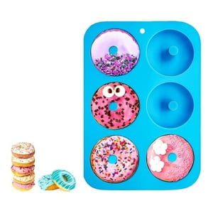 Genérico - Moldes Silicona Donas Moldes De Silicona Donuts Molde Dona