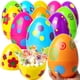 thumbnail image 1 of Huevos de Pascua con estampado JOYIN de plástico gigante de 6 pulgadas, 12 unidades, 1 of 7