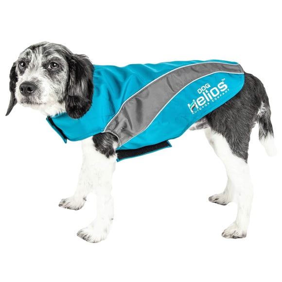 Chamarra Abrigo para Perros DOGHELIOS 'High Octane' Azul Gris XL