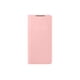 thumbnail image 1 of Funda LED tipo cartera para Samsung Galaxy S21+, versión estadounidense, rosa, 1 of 4