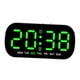 thumbnail image 4 of Reloj Despertador Digital Ajuste De Brillo De 5 Niveles Para Dormitorio, Estante, Sala De Estar, Verde, 4 of 5