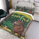 thumbnail image 3 of Gruffalo Conjunto de sábanas temático, trío de piezas, cómodo y amigable con la piel, diseño único, regalo de decoración para el hogar para familiares, amigos y fans, 90 cm * 190 cm, 3 of 6