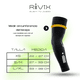 thumbnail image 3 of Manga De Compresión Deportiva Rivix Silicona Antivibración Color Negro, 3 of 4
