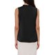 thumbnail image 3 of INSPIRE CHIC Tops de satén sin mangas para mujer con cuello en V, blusa de satén casual de negocios, camisas de trabajo 2XL negro, 3 of 6