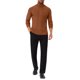 thumbnail image 2 of INSPIRE CHIC Suéteres de Cuello Alto para Hombre Color Sólido Cuello de Tortuga Suéteres de Punto Cálidos 2XL Marrón, 2 of 6